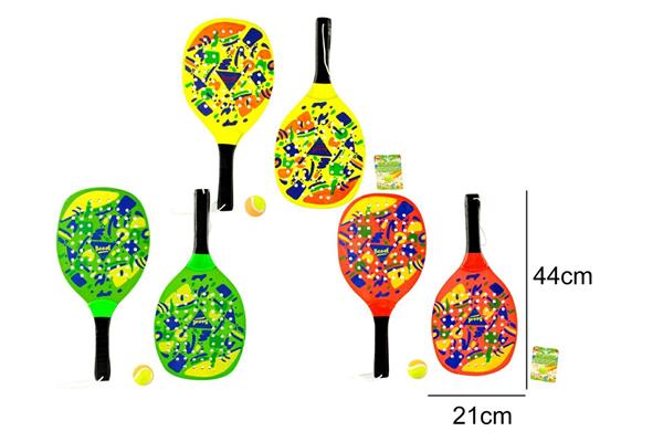 RACCHETTA BEACH TENNIS COLORATA