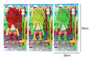 BL. 2 RACCHETTE+2 PINGPONG+ GOLF