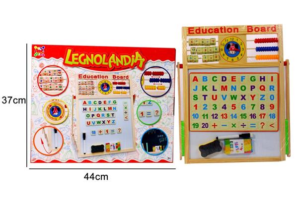 SET LAVAGNA 3 IN 1 LEGNOLANDIA
