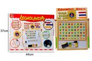 SET LAVAGNA 3 IN 1 LEGNOLANDIA