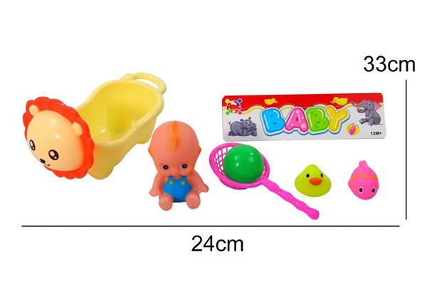 SET BABY BAGNETTO C/ ANIMALI C/
