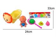 SET BABY BAGNETTO C/ ANIMALI C/
