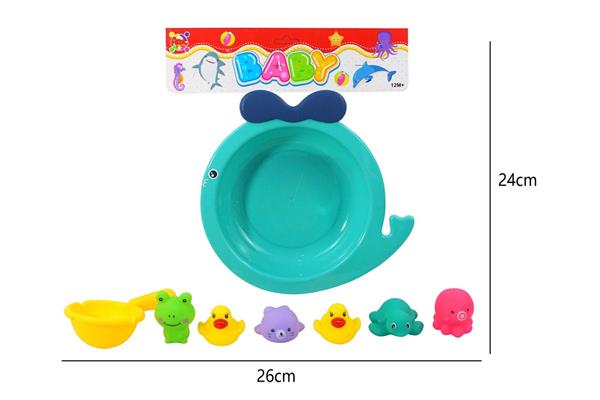 SET  BABY PISCINA C/ ANIMALI C/
