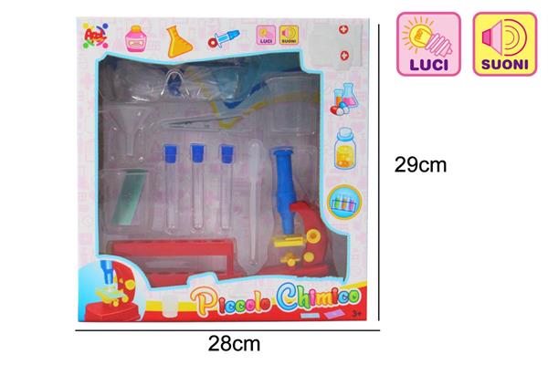 SET CHIMICO C/ MICROSCOPIO