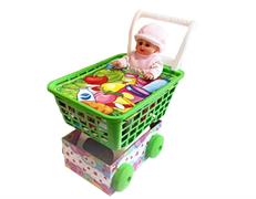 CARRELLO SUPERMARKET MONTATO C/