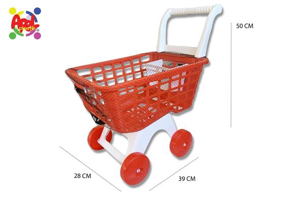 CARRELLO SUPERMARKET MONTATO