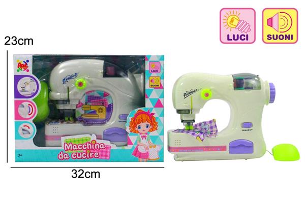 SET MACCHINA DA CUCIRE C/ LUCI