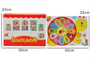 LEGNOLANDIA ANIMAL CLOCK 6ASS.