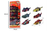 SET 6 AUTO DINOSAURO