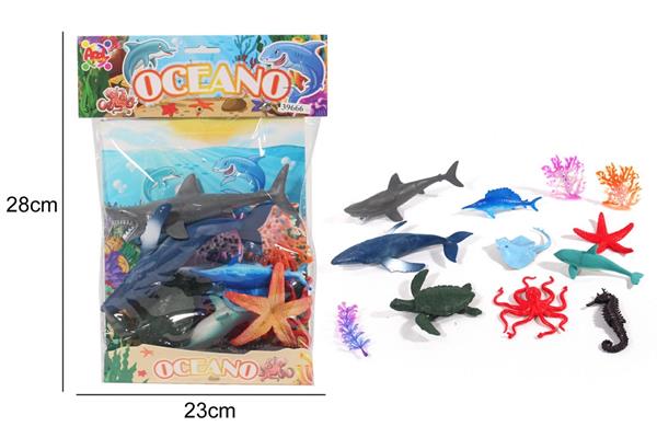 SET 6 PZ ANIMALI MARINE