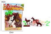 SET 10 PZ ANIMALI FATTORIA