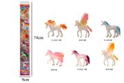 SET 6 PZ UNICORNI