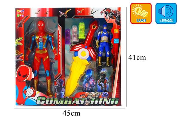 SET PERSONAGGIO COMBAT C/ SPADA