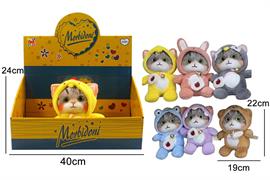 PELUCHE CAT BABY 6 ASS.