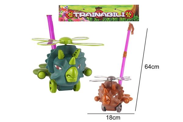 TRAINABILE DINOSAURO 2 COLORI AS