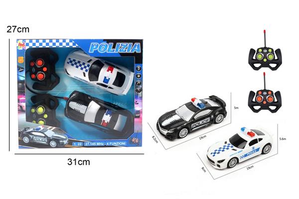 AUTO POLIZIA RADIOCOMANDO 3