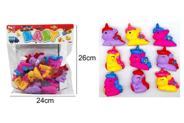 SET MORBIDONI 9PZ UNICORNI