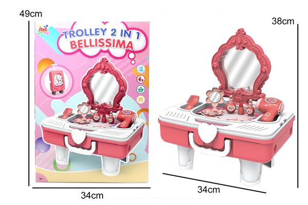 SET TROLLEY SPECCHIERA 2 IN  1