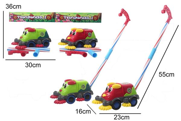 TRAINABILE CAMION RIFIUTI 2COLOR