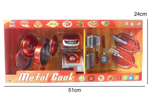 SET PENTOLE METAL COOK 2 ASS.