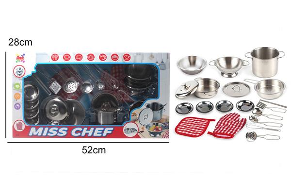 SET PENTOLE SERIE METALLO