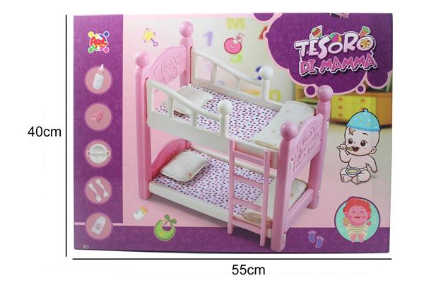 LETTO CASTELLO X BAMBOLE