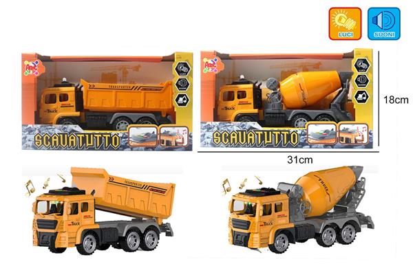 SET AUTOMEZZI 2 ASS C/ LUCI & MU