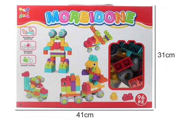 SET COSTRUZIONI MORBIDONE 96PZ