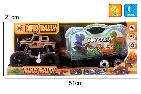 SET JEEP +DINO MUSICALI