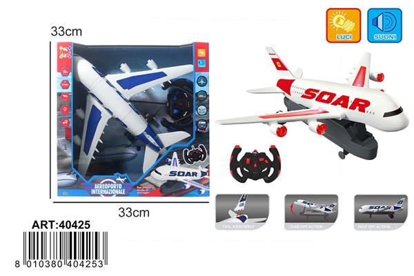 AEREO R/C CON SIMULAZIONE DECOLL