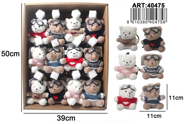 PELUCHE ORSETTO 8 ASS.