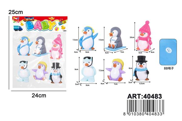 SET 6 PZ PINGUINI