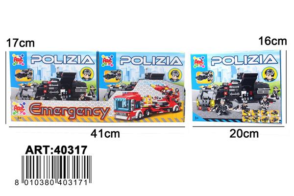 SET BLOKS POLIZIA 3 ASS.