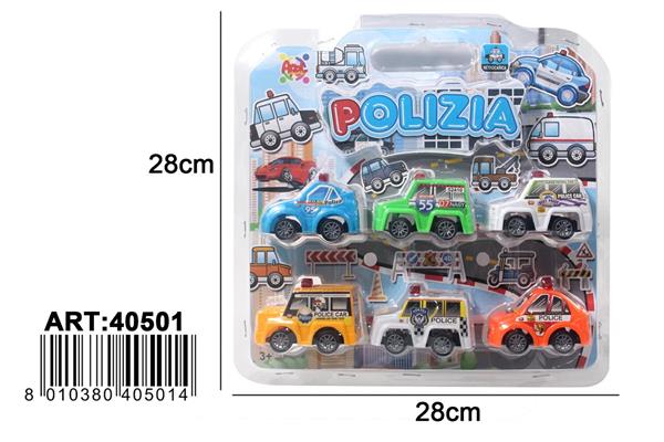 SET 6 AUTO POLIZIA