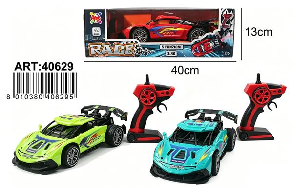 AUTO RACE RADIOCOMANDO 3 COLORI